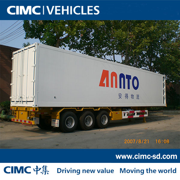 CIMC cooling semi-trailer for sale