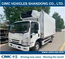 4x2 Diesel Refrigerated Truck Freezer Box for Seafood Transport 5 Tons for Sale