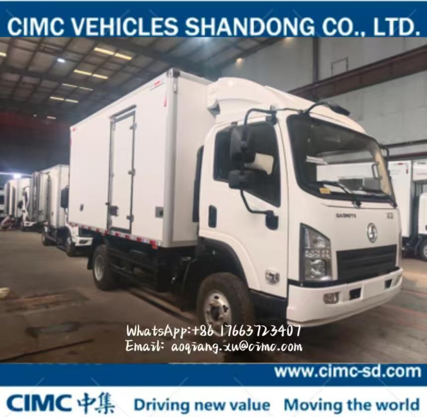 SAGMOTO X9 Refrigerated Truck with CIMC Box for Sale