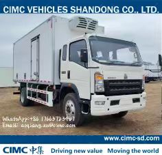 HOWO 4*2 Refrigerated Truck with CIMC 6m for Sale